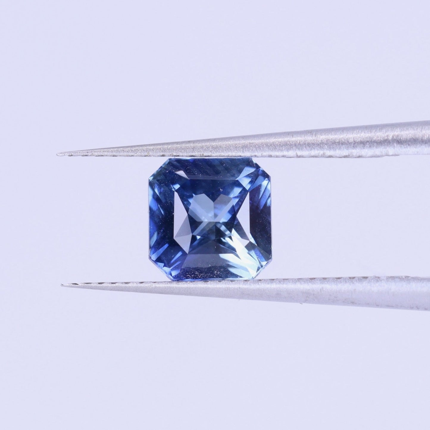 Octagon loose sapphire