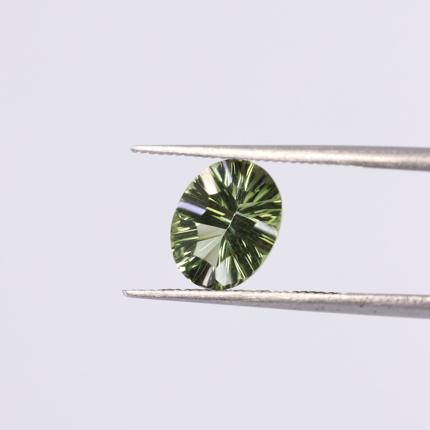 Oval cut tourmaline for engagement ring