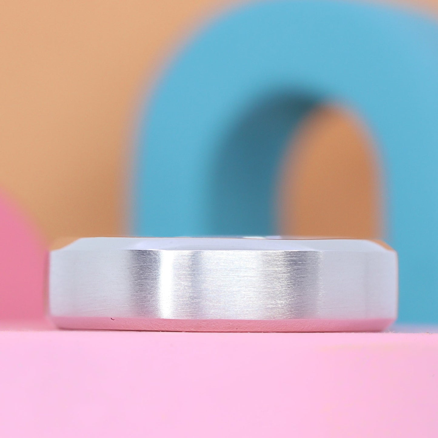Unique wide wedding ring